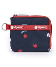 SLIM WALLET レッドデリシャスネイビー/レッド