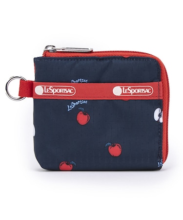 SLIM WALLET レッドデリシャスネイビー/レッド