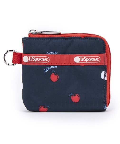 SLIM WALLET レッドデリシャスネイビー/レッド