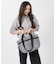TWO HANDLE ZIP TOTE ニュートラルレオパード