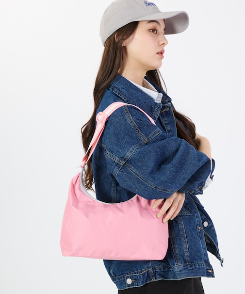 CRESCENT SHOULDER BAG スペクテイターピオニーピンク