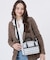 SQUARE TH CROSSBODY アップタウンモノチェック/ブラック