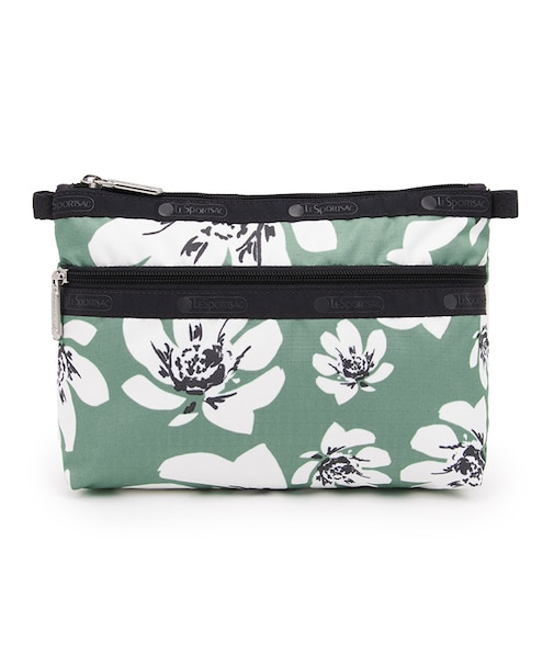 COSMETIC CLUTCH トロピカルガーデングリーン