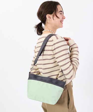 SMALL BUCKET BAG フロスティグリーン/サンダー