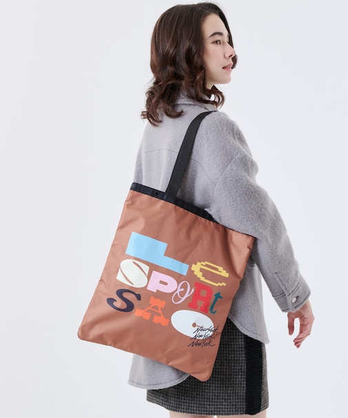 GRAND EMERALD TOTE LSSタイポグラフィトート