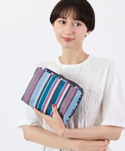EXTRA LARGE RECTANGULAR COSMETIC ファンシーストライプ