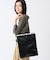 VERTICAL CITY TOTE アップタウンブラックシャイン/ブラック2