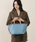 MED BAMBOO TOTE W/ST コズミックスカイデニム