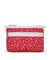 COSMETIC CLUTCH レッドミニハーツホワイト