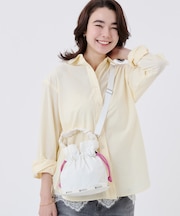 GH DRAWSTRING XBODY メレンゲ/ベリーコード