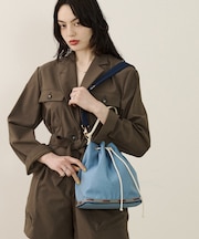 MED DRAWSTRING BAG コズミックスカイデニム