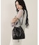MED DRAWSTRING BAG アストロブラック