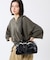 E/W CITY DRAWSTRING BAG  アップタウンブラックシャイン/ブラック2