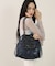 MED NET TOTE BAG フィッシュネットブラックホイル