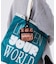 MICRO WEEKENDER CHARM LSSタイポグラフィチャームブラウン
