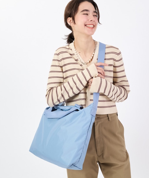 DELUXE ZIPTOP TOTE スレートブルー