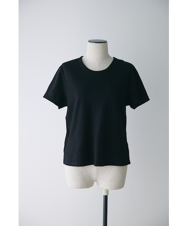 クルーネックスラブ天竺Ｔシャツ