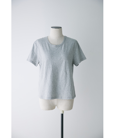 クルーネックスラブ天竺Ｔシャツ