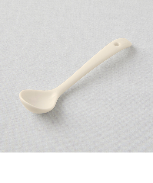 サマー　スプーン　白磁