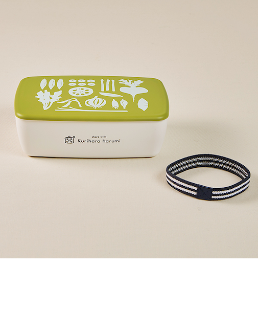 汁漏れしにくい一段弁当箱 イエロー