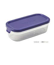 【年末年始　数量限定特別セット】カトラリー　ガラスレンジパック500ml　２個セット