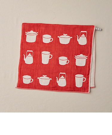 4重ガーゼキッチンワイドふきん