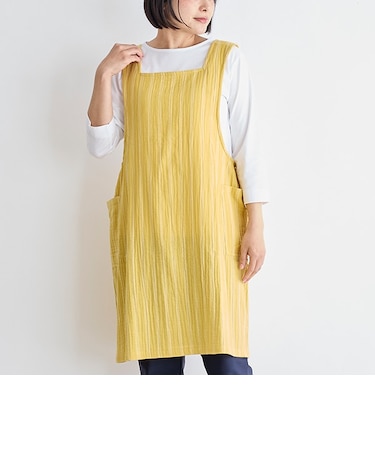 ダブルガーゼフリークロスエプロン