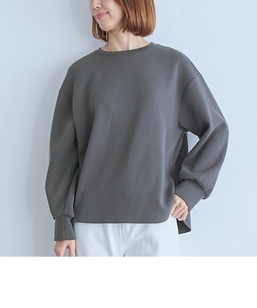 ダブルジャージープルオーバー