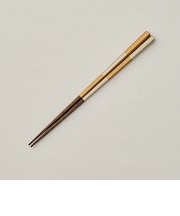 金銀市松箸 23cm
