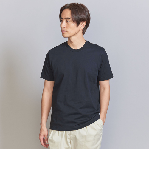 ハイゲージ ガスコットン クルーネック ショートスリーブ T