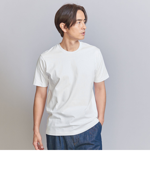 ハイゲージ ガスコットン クルーネック ショートスリーブ T