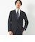 New Zealand Wool ストライプ 2B RG  スーツジャケット -ストレッチ-