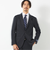 New Zealand Wool ストライプ 2B RG  スーツジャケット -ストレッチ-