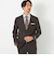 New Zealand Wool ヘリンボーン 2B RG スーツジャケット -ストレッチ-