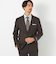 New Zealand Wool ヘリンボーン 2B RG スーツジャケット -ストレッチ-