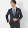 New Zealand Wool ヘリンボーン 2B RG スーツジャケット -ストレッチ-