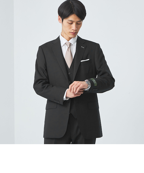 GLR CLOTH フラノ 2B RG ノープリーツ スーツパンツ -ストレッチ