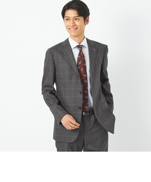 ＜ UNITED ARROWS ＞ ウィンドウペイン ２B ジャケットとパンツ NIKKE ウィンドウペイン 2B HC/RV- スーツジャケット