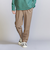 シャドウ TR 1プリーツ ジャストレングス パンツ