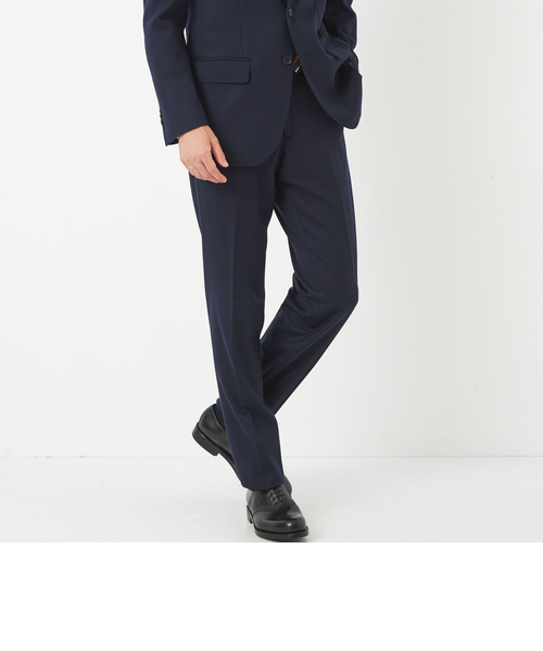 GLR CLOTH フラノ 2B RG ノープリーツ スーツパンツ -ストレッチ