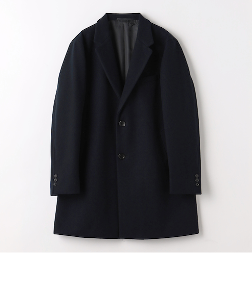 ユナイテッドアローズ コート A DAY IN THE LIFE ニットメルトン チェスターコート<A DAY IN THE LIFE