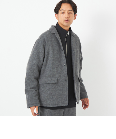 FLOATWOOL カバーオール -防シワ-