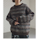＜PENDLETON × monkey time＞ ヴィンテージ パターン クルーネック ニット