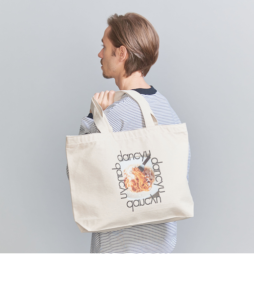 ＜dancyu × BEAUTY&YOUTH＞ プリント トートバッグ