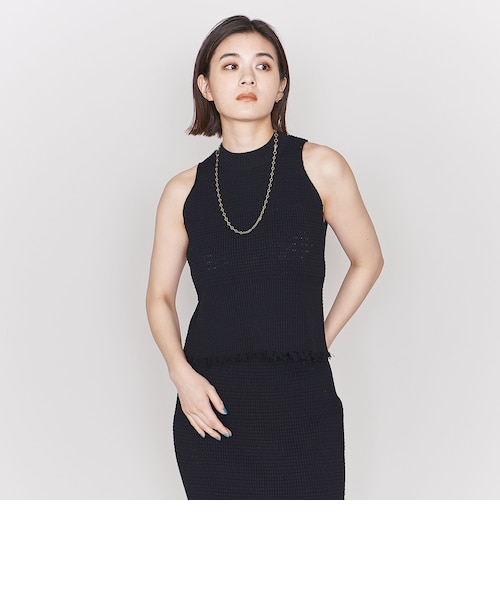ASTRAET＞ワッフル ハイネック ニットベスト｜ユナイテッドアローズ