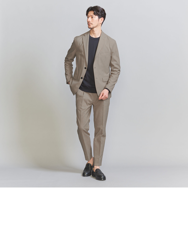 【WARDROBE SMART】ライト オックスフォード セットアップ/ジャケット＆イージーパンツ