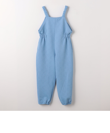 幾何学 キルトジャカード サロペット 100cm-130cm