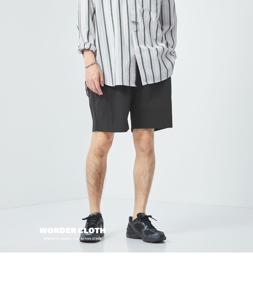 BRIEFING ICEMASTER-UV ネイビー ショートパンツ Munsingwear 【ENVOY】はっ水 ストレッチ ショートパンツ