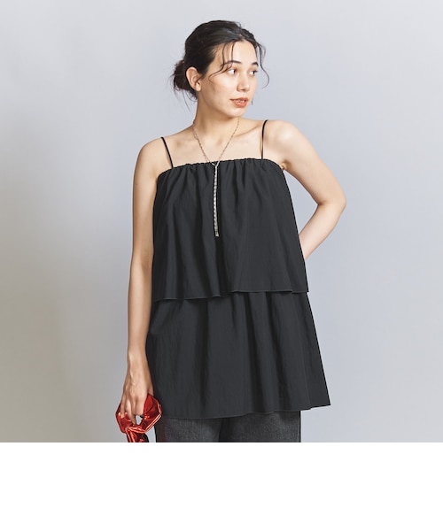 6 roku UNITED ARROWS ストライプ チュニック AURALEE 6(ROKU)＞ストライプ カシュクール チュニック｜ユナイテッドアローズ