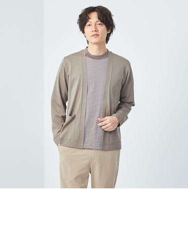 JUSTFIT ウォッシャブル テンジク カーディガン